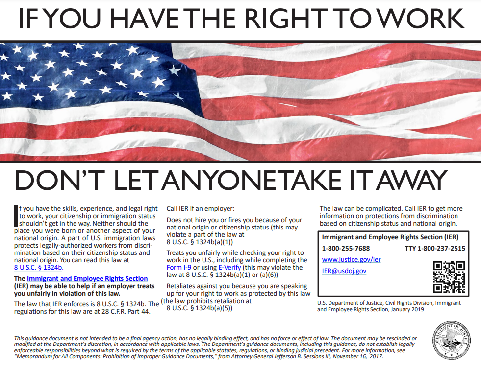 E-Verify - If You Have The Right To Work
