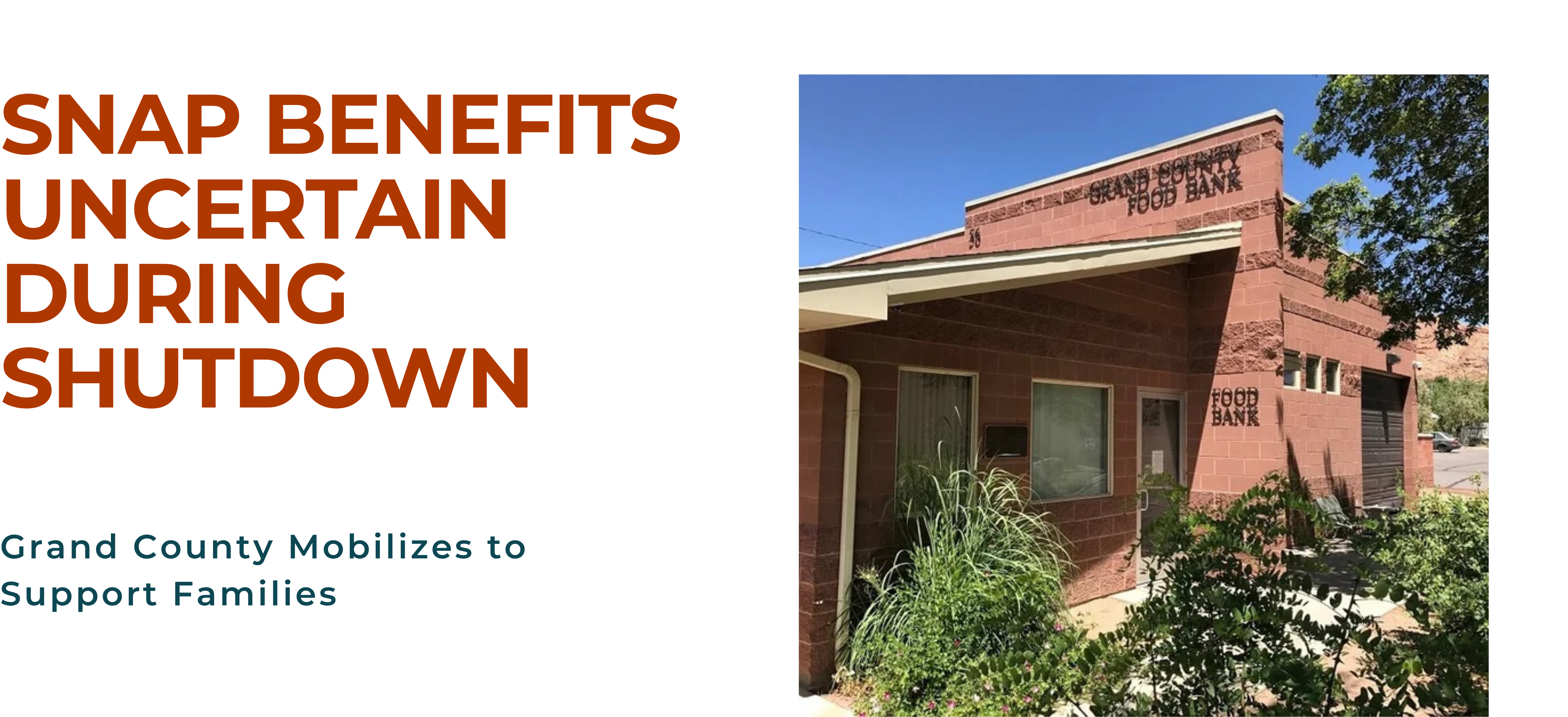 SNAP Benefits Uncertain